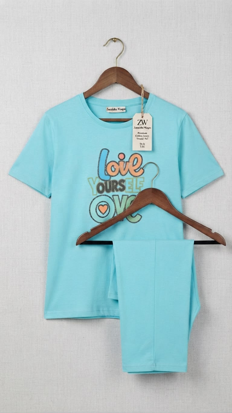 Love Yourself" Premium trouser shirt