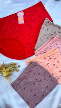 Women's Printed Cotton Mid-Rise underwear