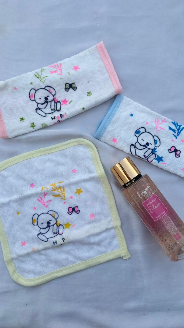 Baby face towel ( pack of 3)