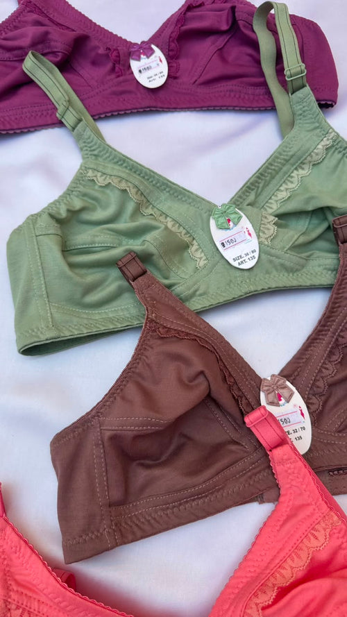 Blended soft comfort bra