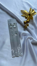 Transparent adjustable bra straps