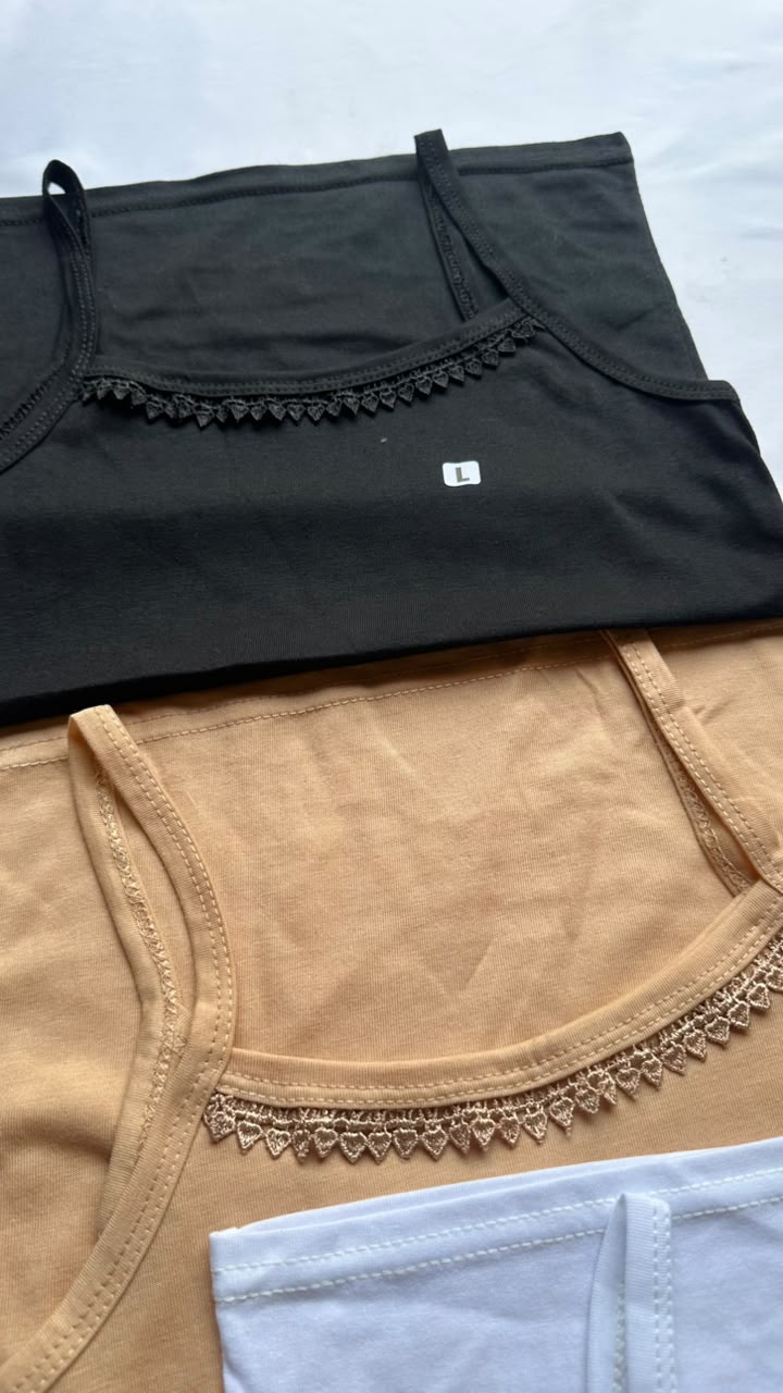 Camisole slips for girls