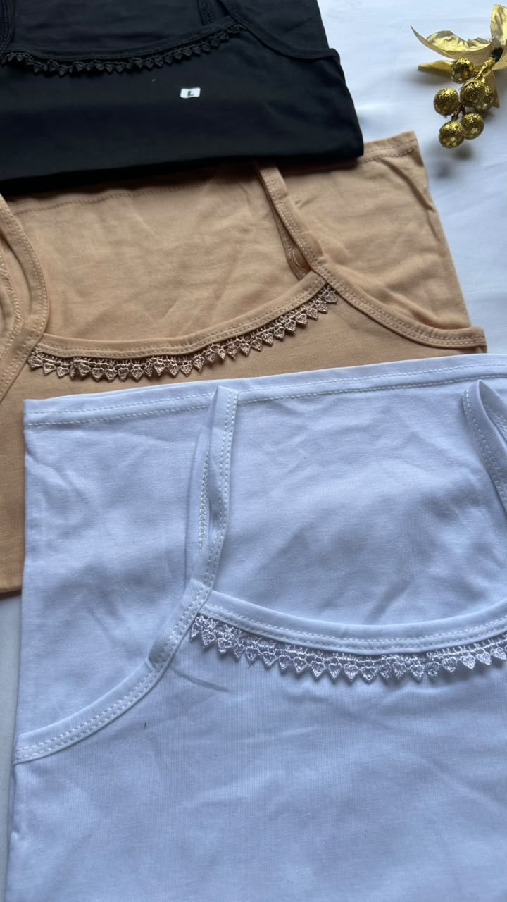 Camisole slips for girls
