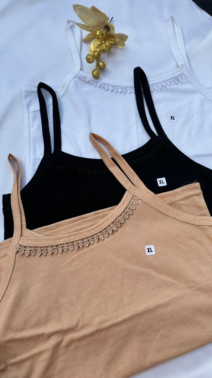 Camisole slips for girls