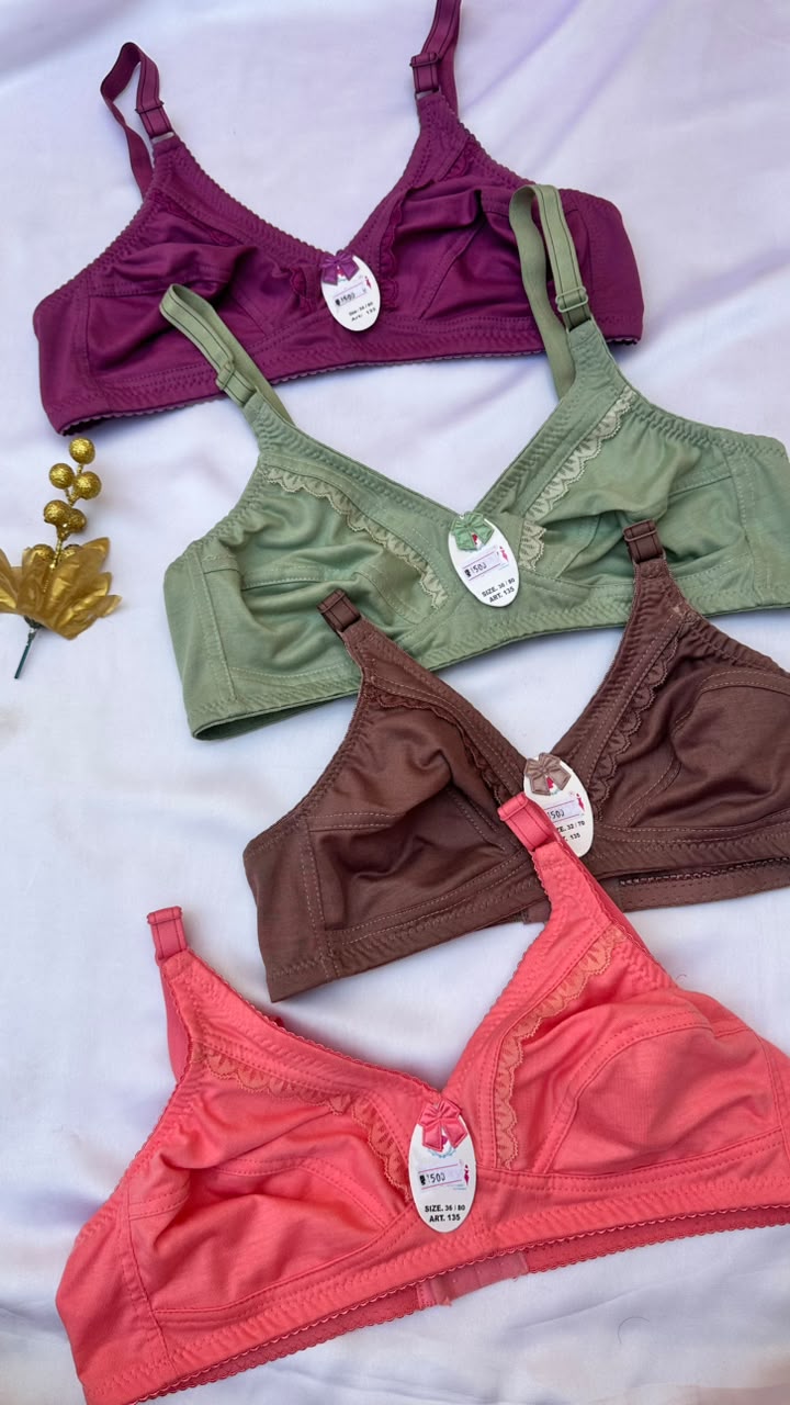 Blended soft comfort bra