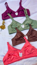 Blended soft comfort bra