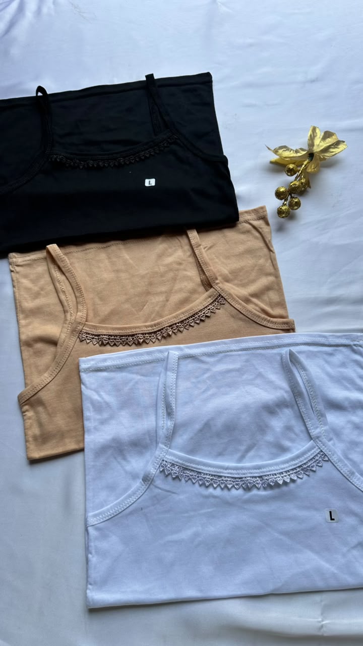 Camisole slips for girls