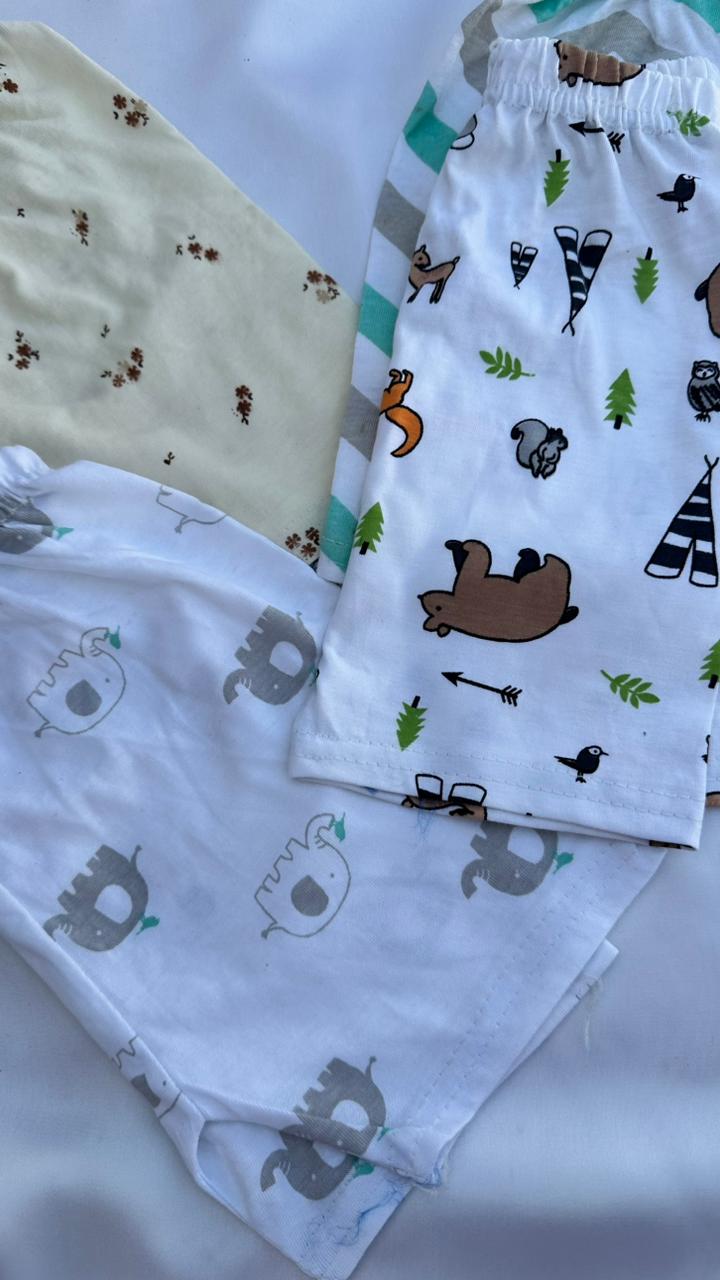 Soft Printed Baby Trouser(pack of 2)